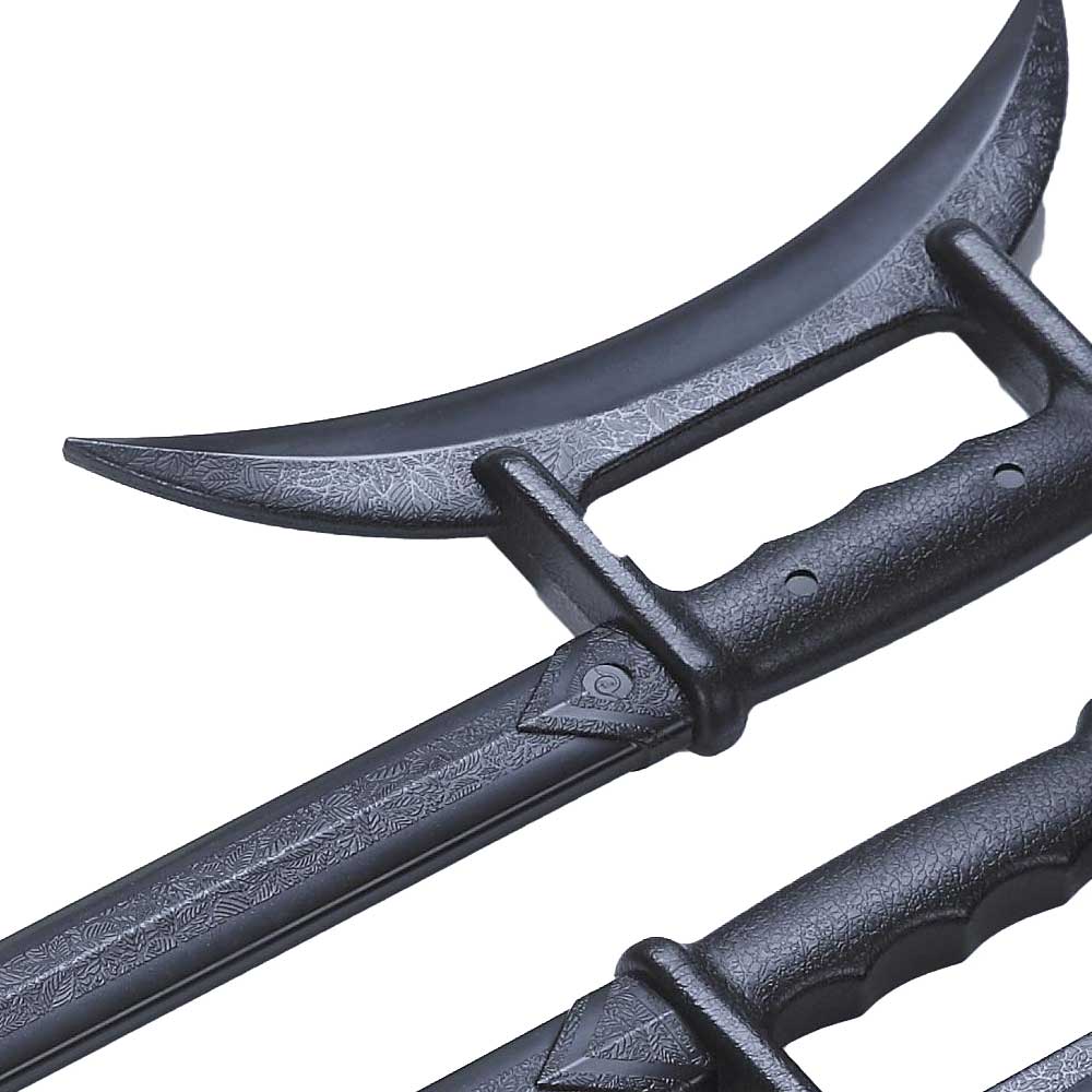 Black Polypropylene Full Contact Wushu Twin Hooks - PRE ORDER