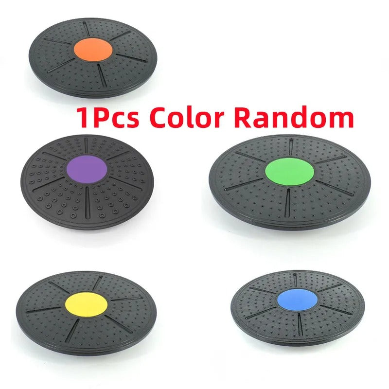 360 Degree Balance Board being used for different exercises.