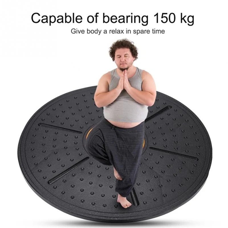 360 Degree Balance Board being used for different exercises.