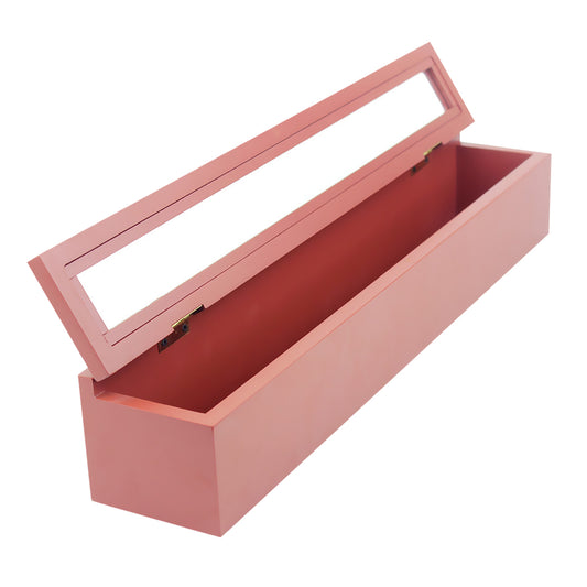 Deluxe Presentation Black Belt Wooden Case