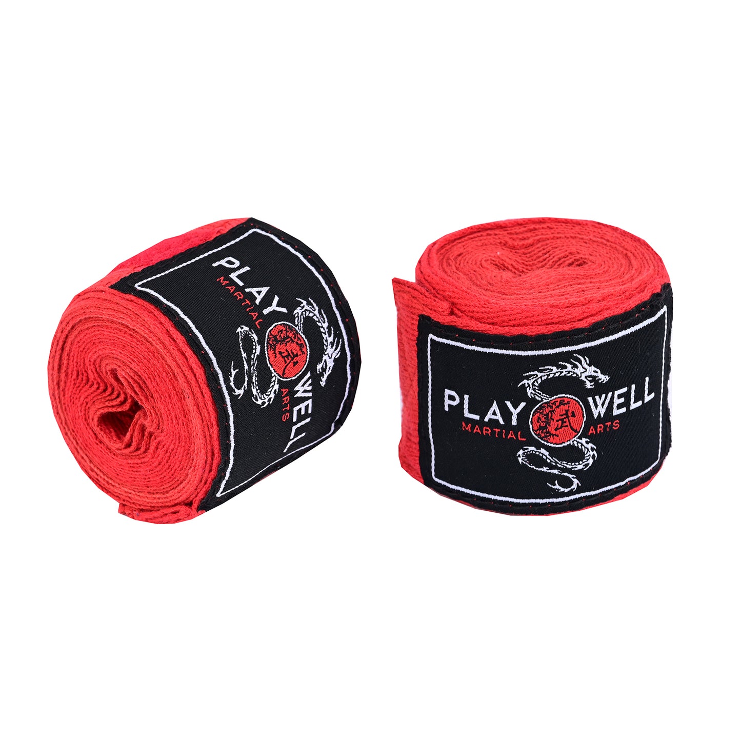 Childrens Boxing Hand Wraps Pair 2.5M - Red
