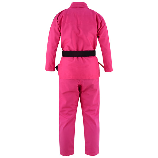 Playwell Adults Ladies Pro Elite BJJ Jiu Jitsu Gi - Pink