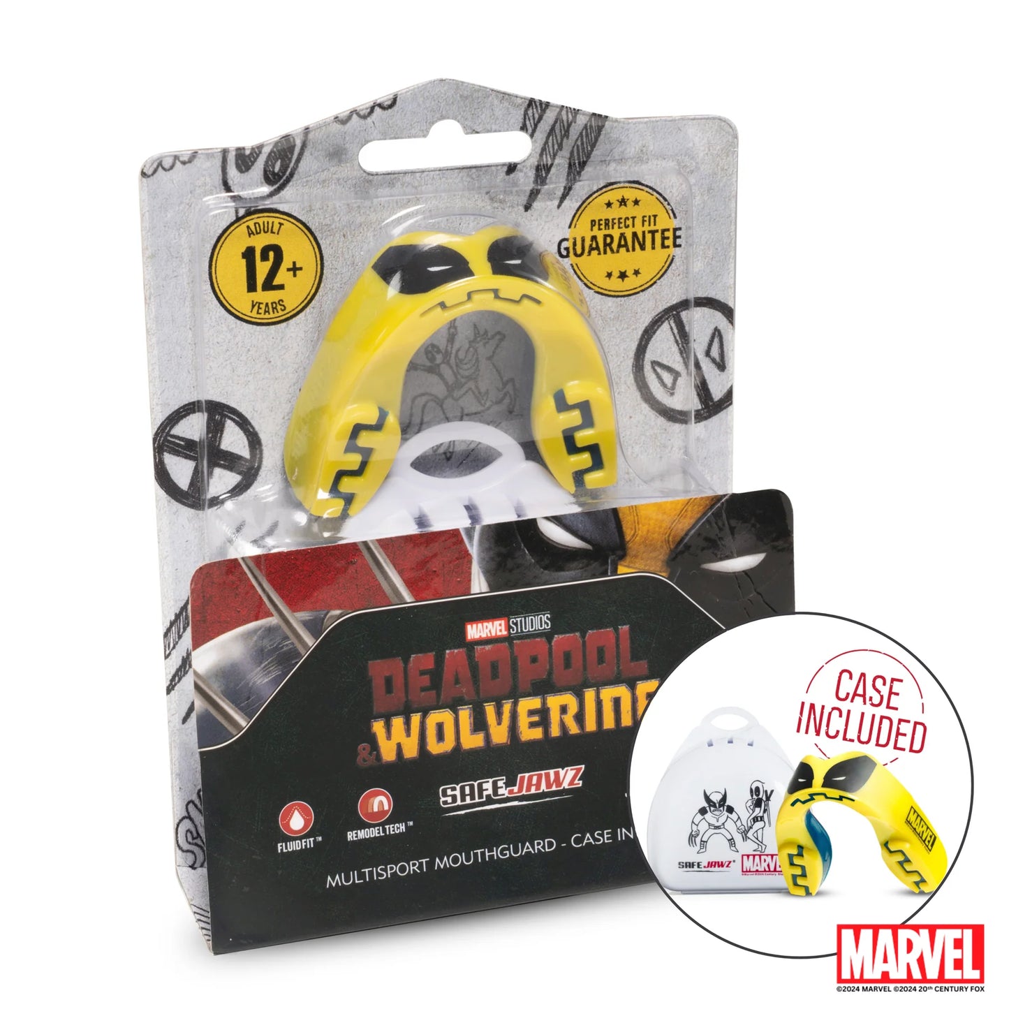 SAFEJAWZ Marvel Wolverine Mouthguard - Adults
