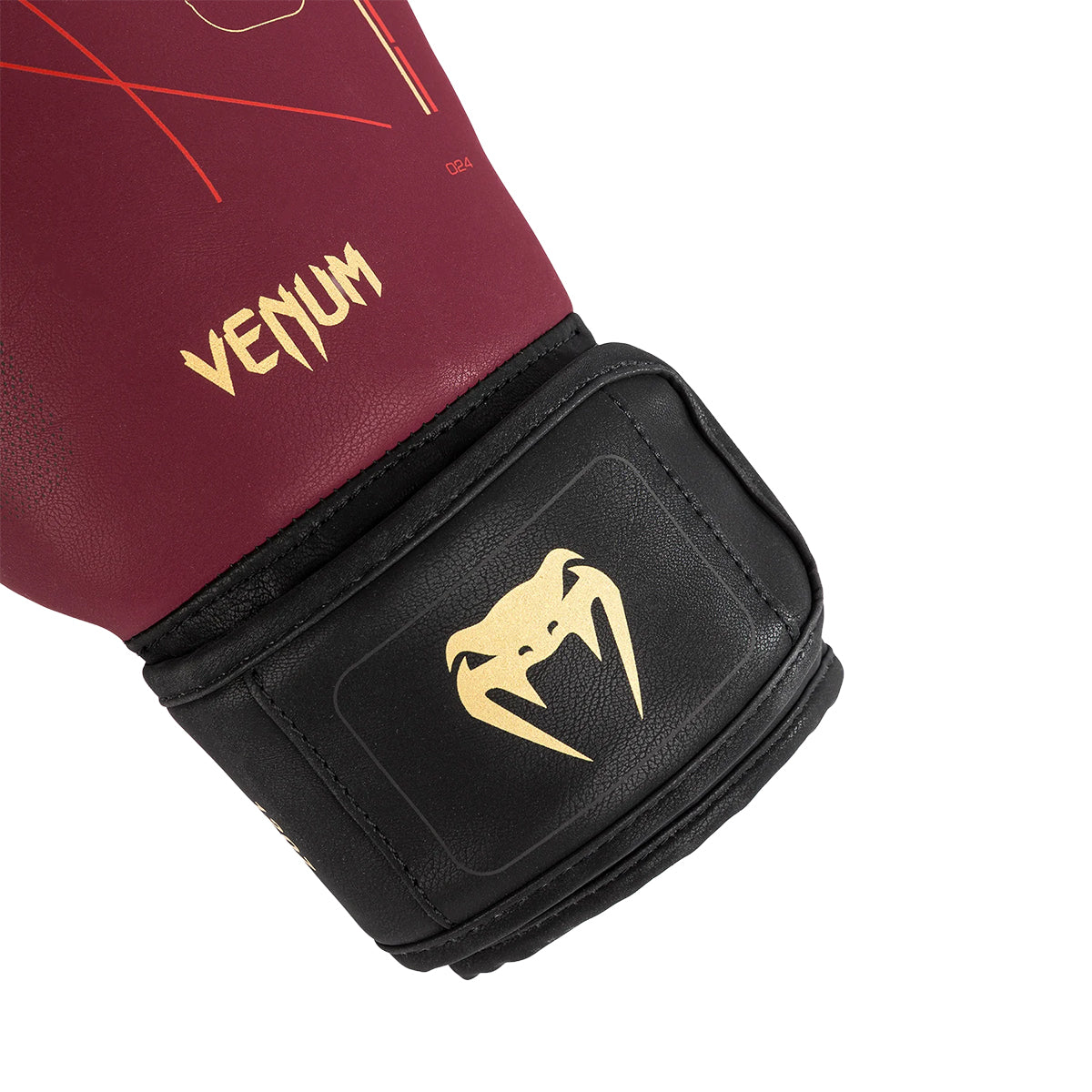 Venum Tactical XT Boxing Gloves - Burgundy/Gold/Black