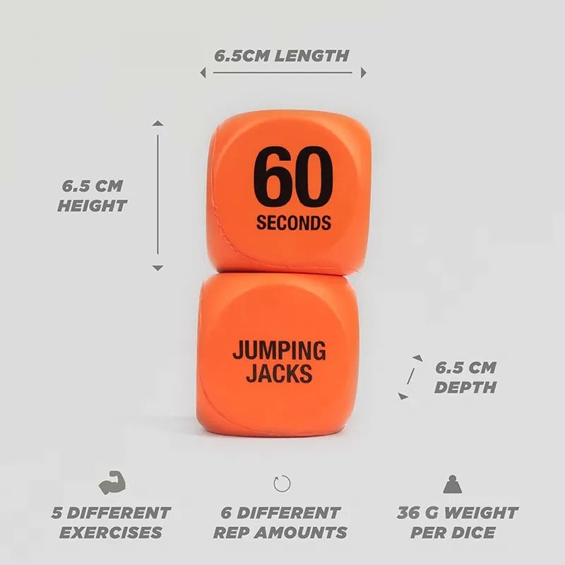 Large Exercise Dice