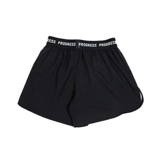 Progress Jiu Jitsu Hybrid No Gi Academy Board Shorts - All Black