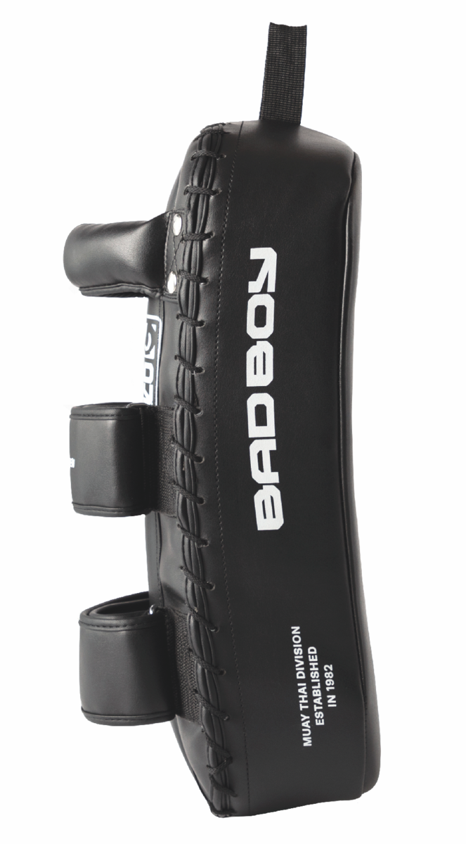 Bad Boy Premium Muay Thai Kick Pad - Black/White ( Singles )