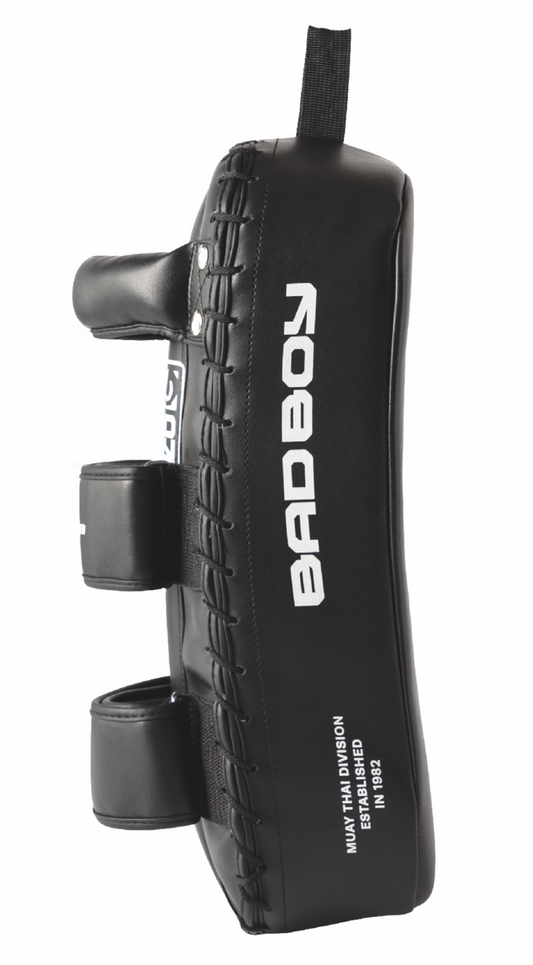Bad Boy Premium Muay Thai Kick Pad - Black/White ( Singles )
