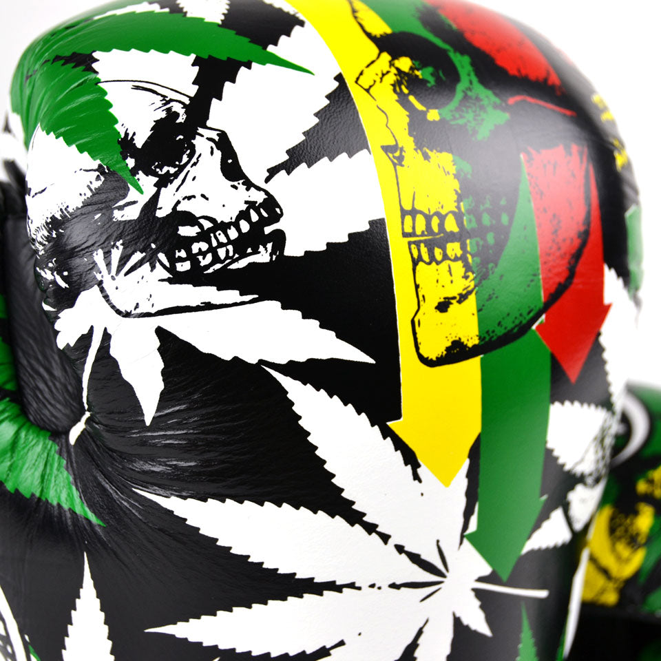 Twins Grass Limited Edition Leather Boxing Gloves