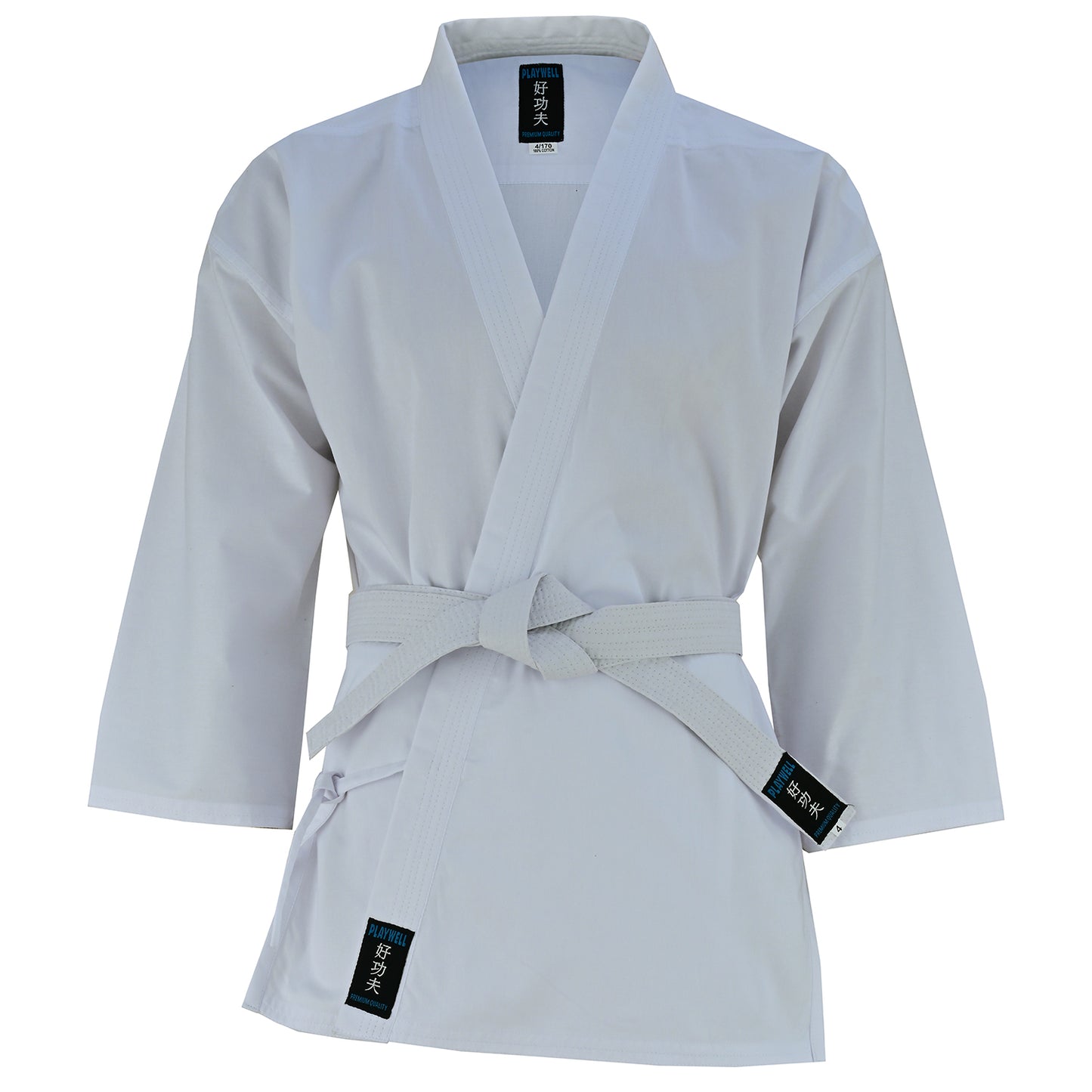 Adults Karate Polycotton Suit - White 7oz