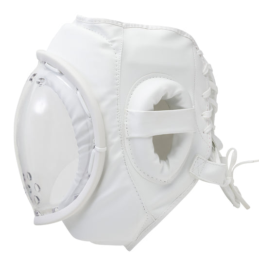 Kudo White Headguard: Full Mask CE Approved
