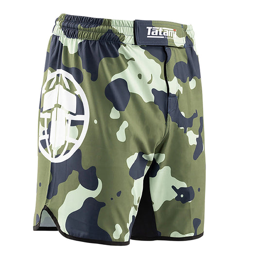 Tatami Mens MTP Green Camo Grappling Fight Shorts