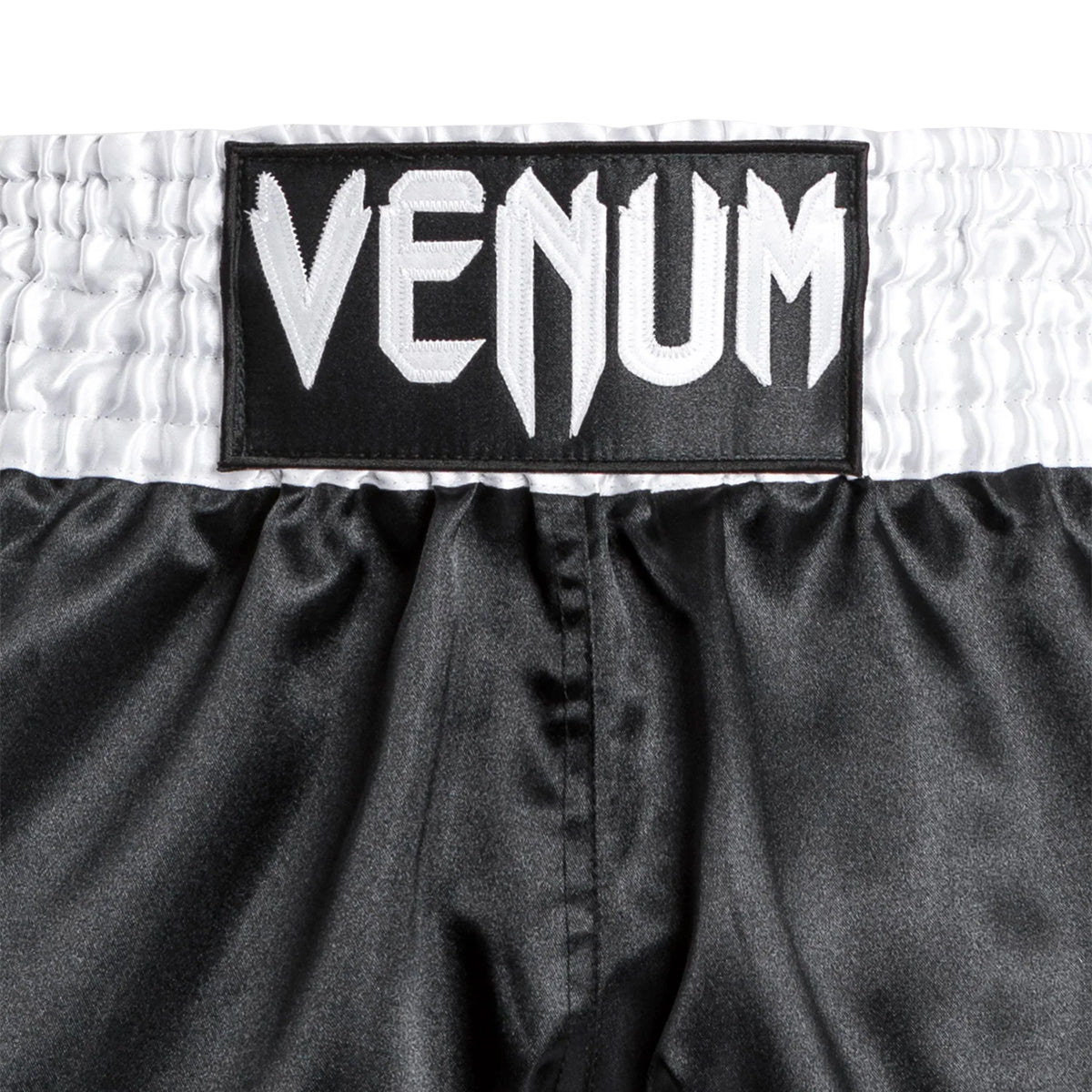 Venum Classic Muay Thai Shorts  -  White/Black