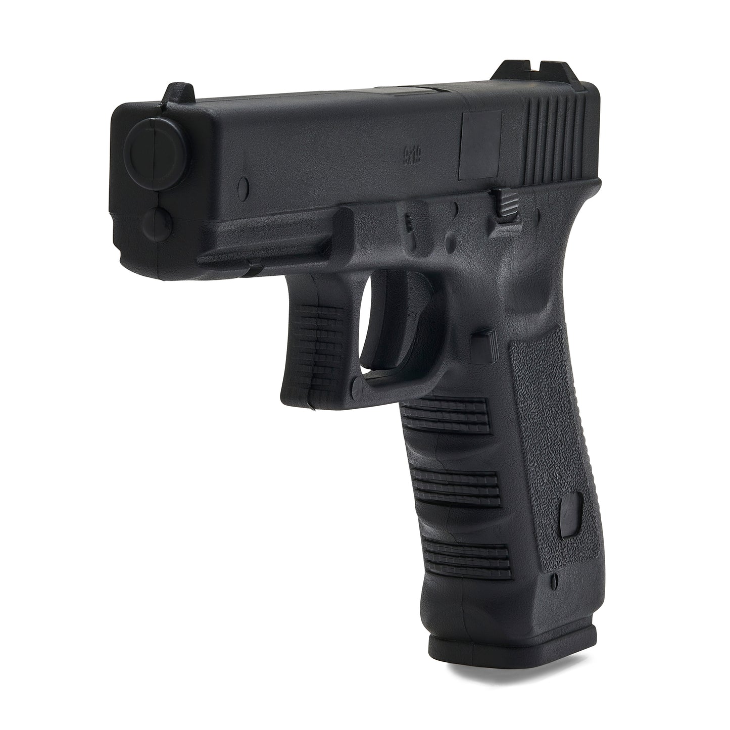 Realistic TP Rubber Glock Hand Gun W/ Removable Magazine - E404A