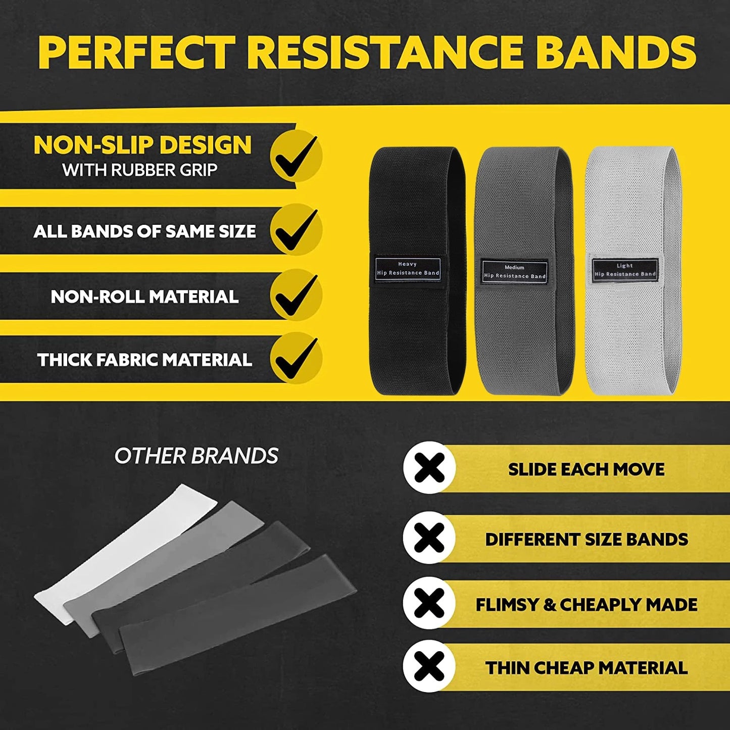 Fabric Hip Resistance Band