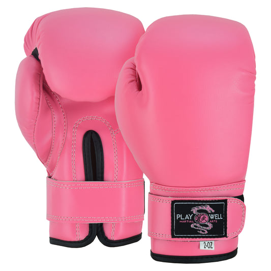 Childrens Pink Little Boxing Gloves - 2oz