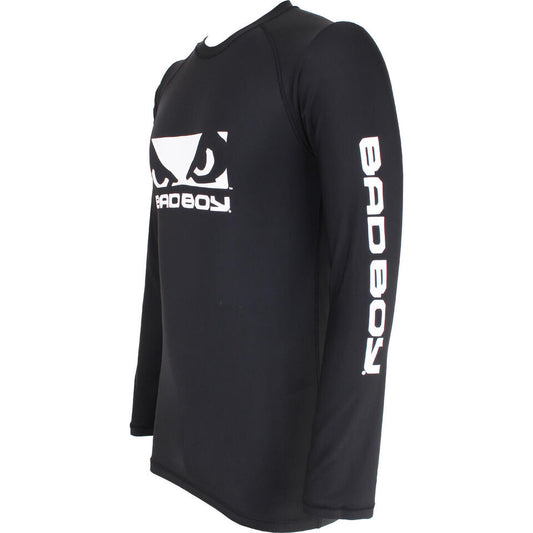 Bad Boy Raglan Long Sleeve Rashguard - Black