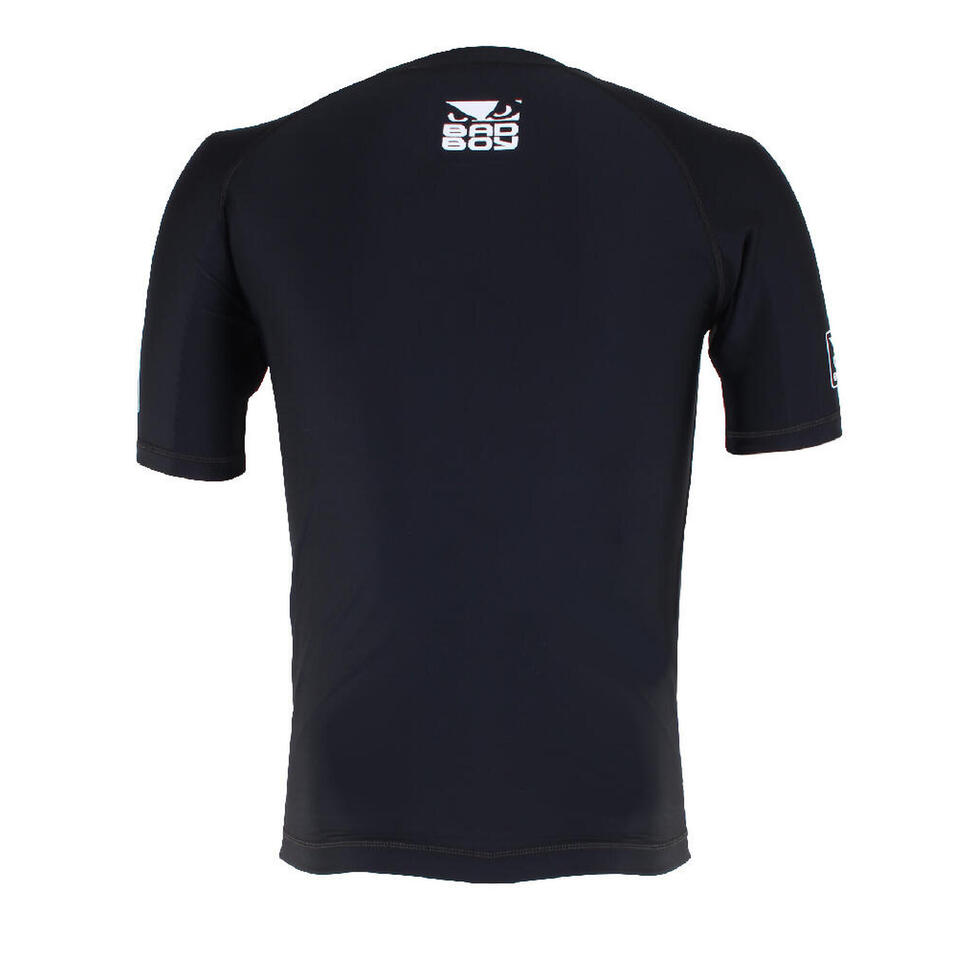 Bad Boy Raglan Short Sleeve Rashguard - Black