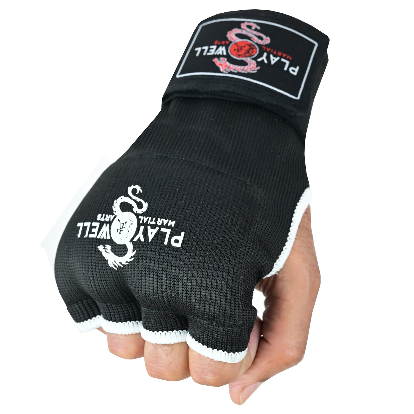 Black Elasticated Cotton Inner Gel Wraps - NEW