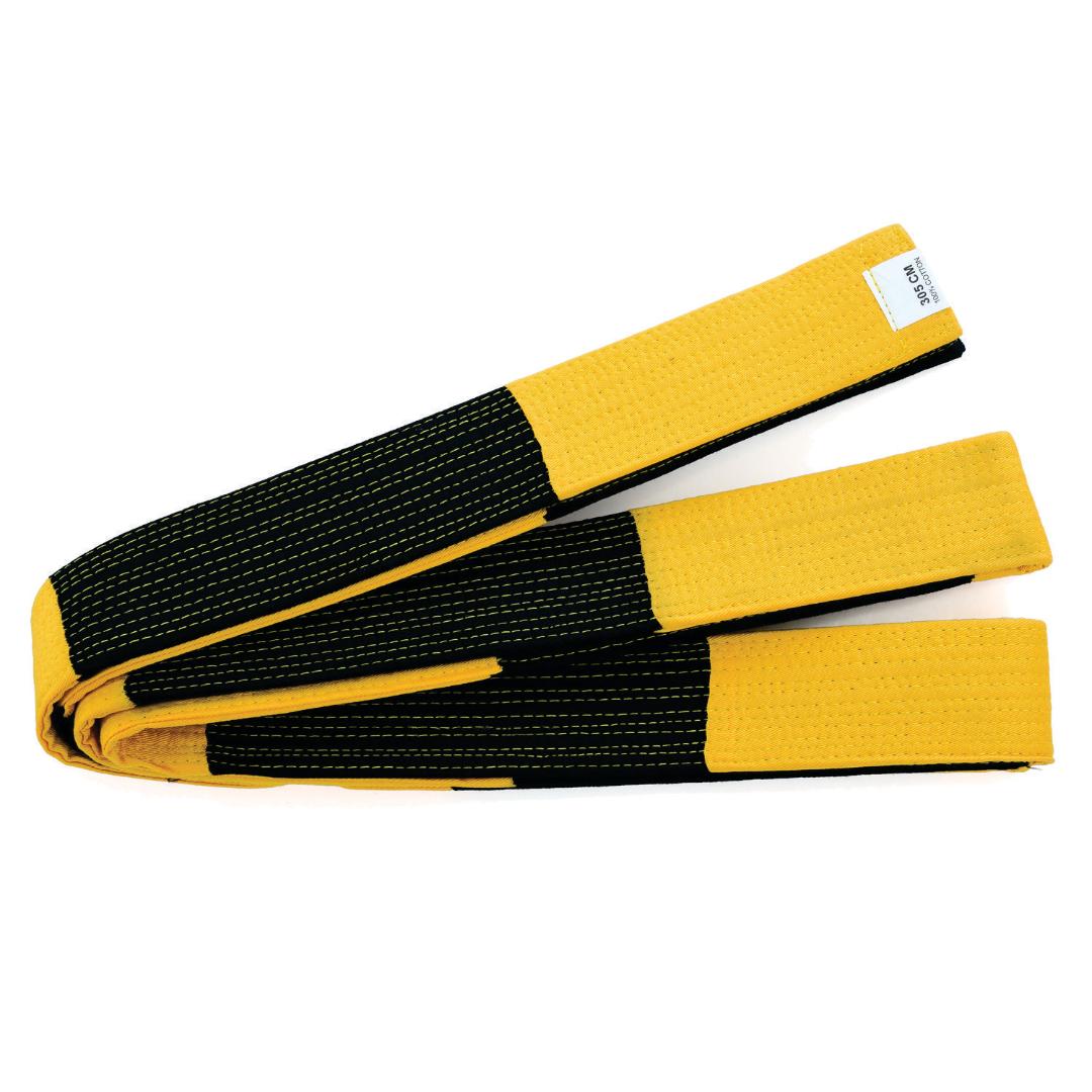 Masters Deluxe  Instructor Dan Block Belt - White/Black