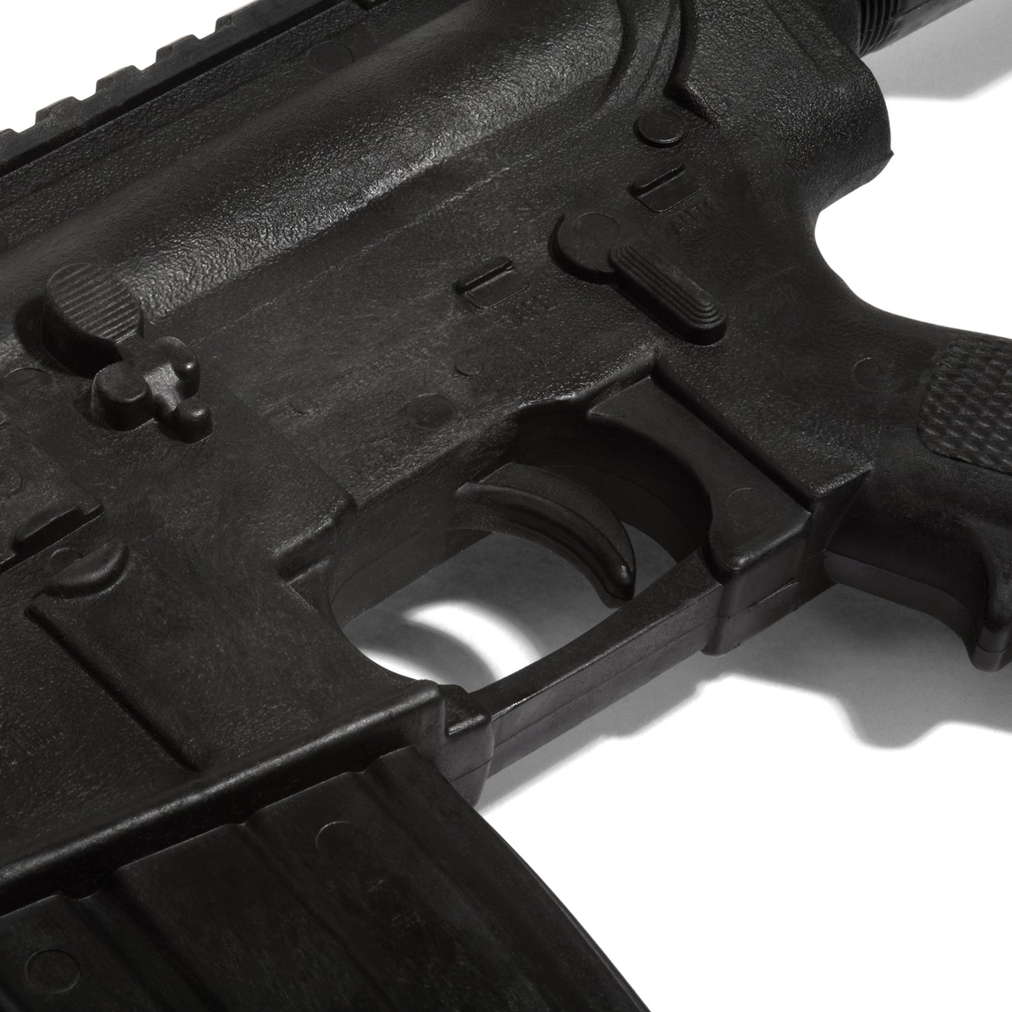 Realistic TP Rubber M4 Rifle Training Gun : Black ( E400 ) 35" -