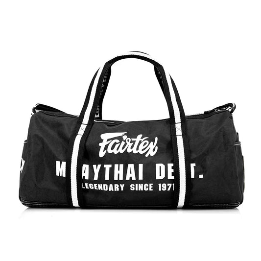 Fairtex BAG9 Muay Thai Barrel Gym Bag - Black