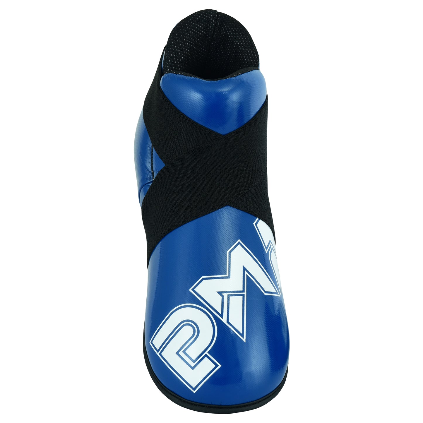 Semi Contact Elite Glossy Sparring Boots - Blue - NEW