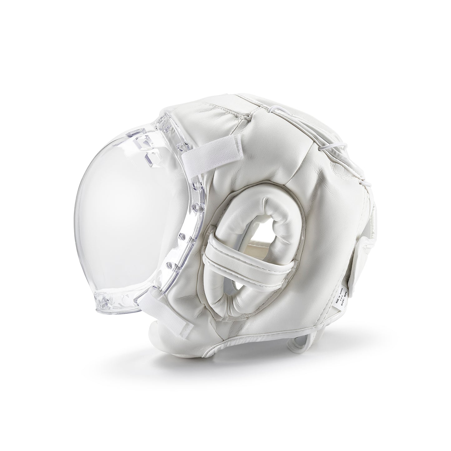 Kudo Adults White Padded Headguard: Full Mask  - NEW