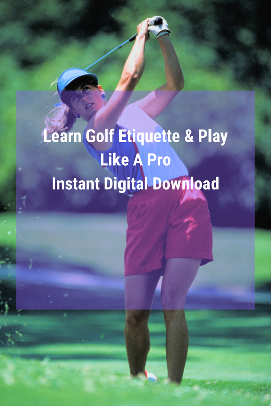 Golf Etiquette eBook - Fusion Flex - Digital Download