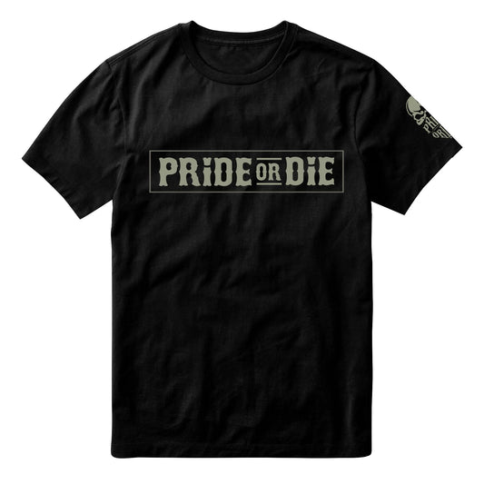 Pride or Die Mayans V2 Fight Club T Shirt - Black