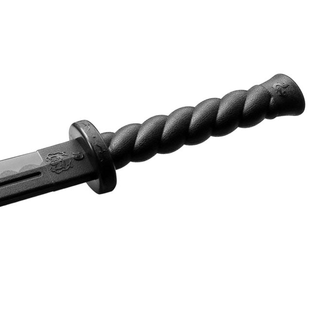 Black Polypropylene Kung Fu BroadSword 33" - TT