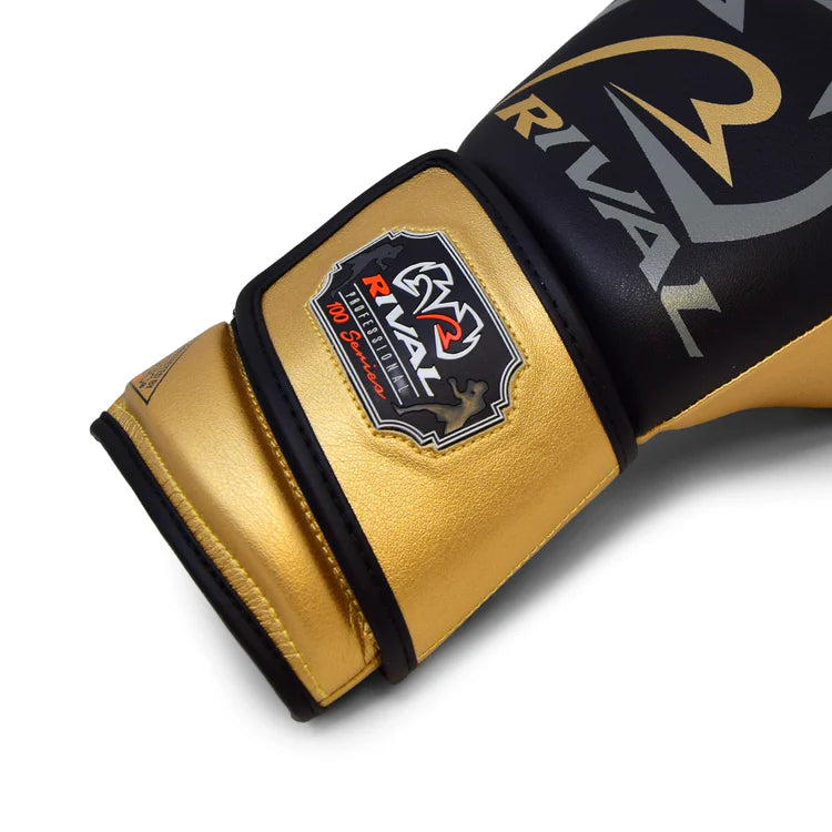 Rival RB100 Professional Bag Gloves  - Black/Gold