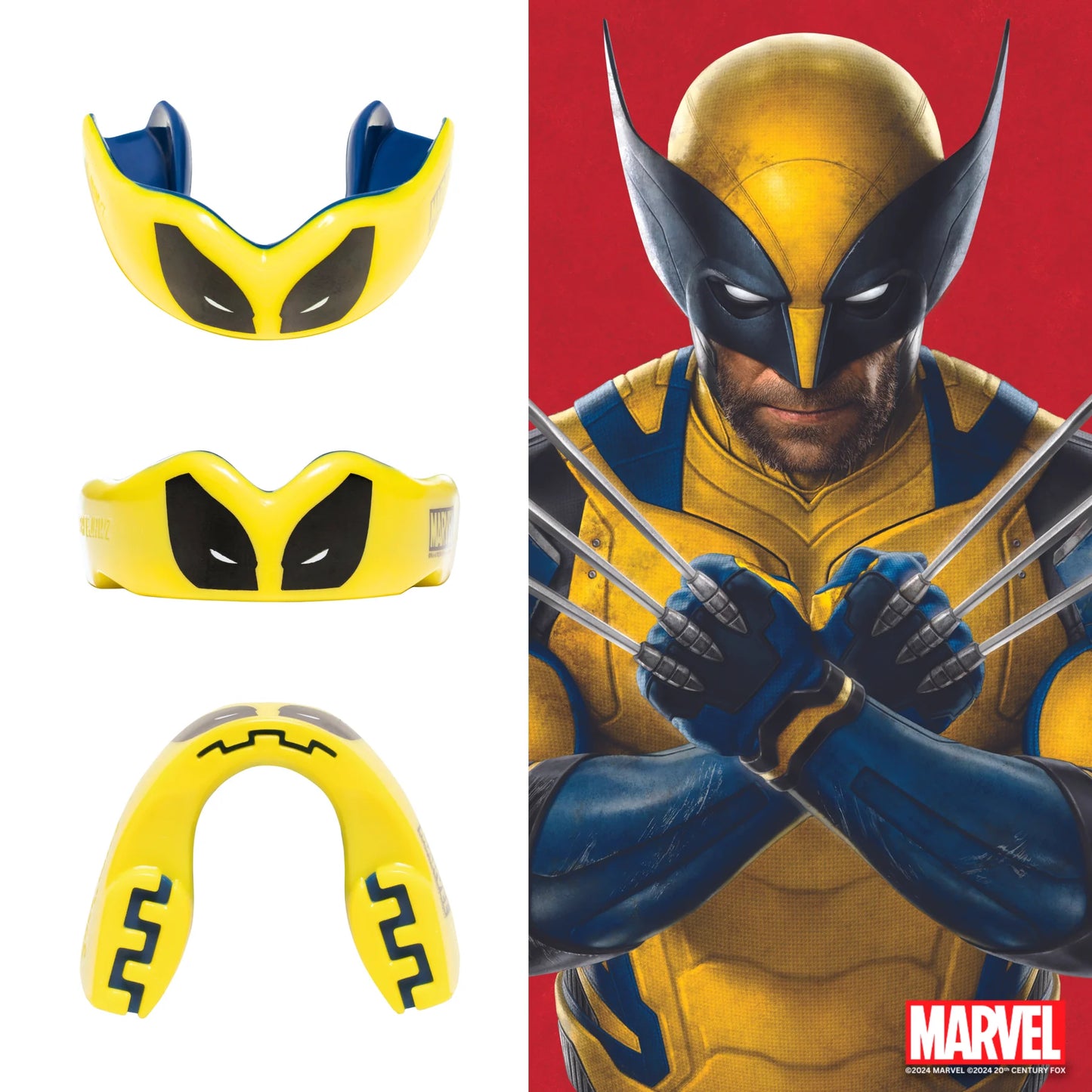 SAFEJAWZ Marvel Wolverine Mouthguard - Adults
