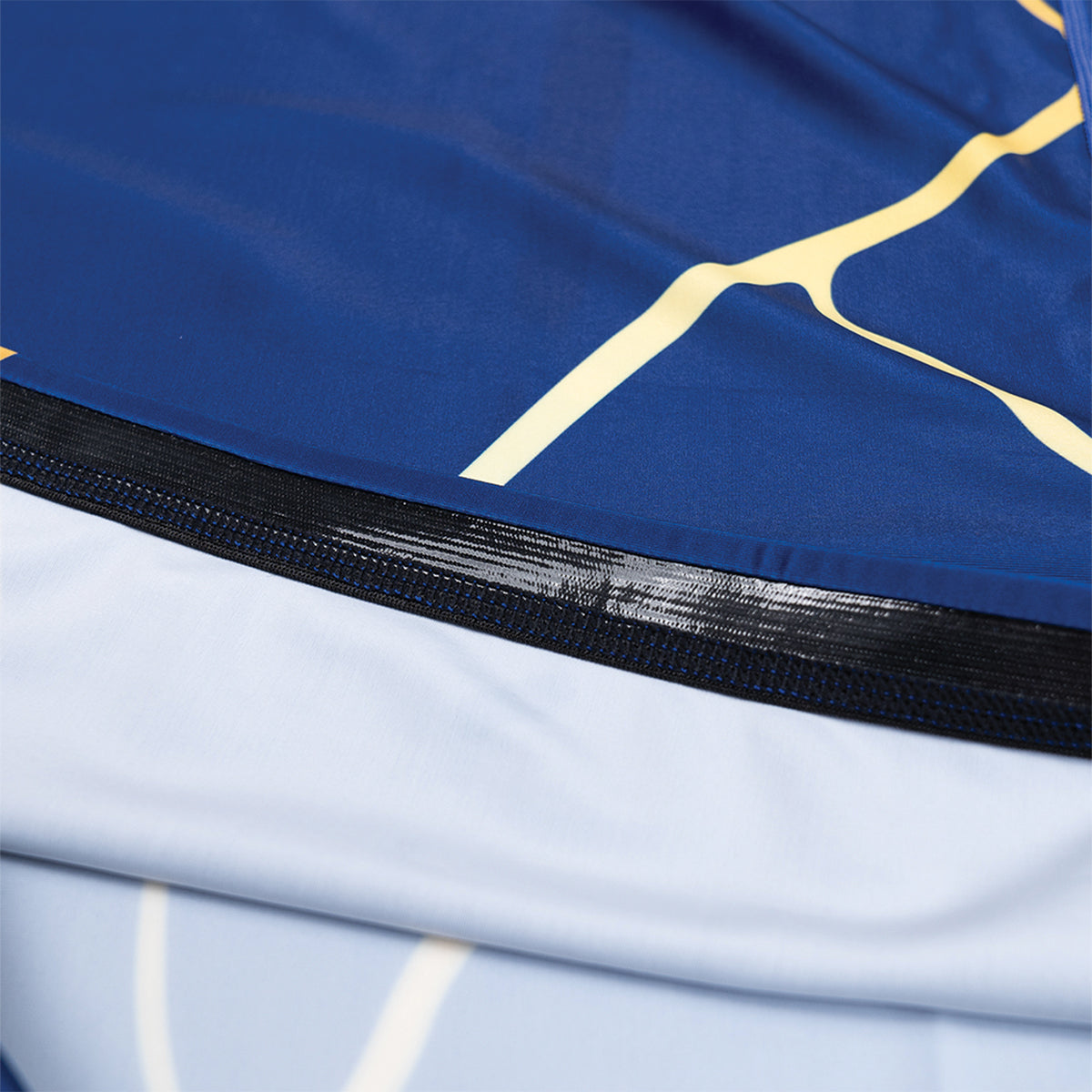 Scramble Kintsugi Short Sleeve Rash Guard - Blue