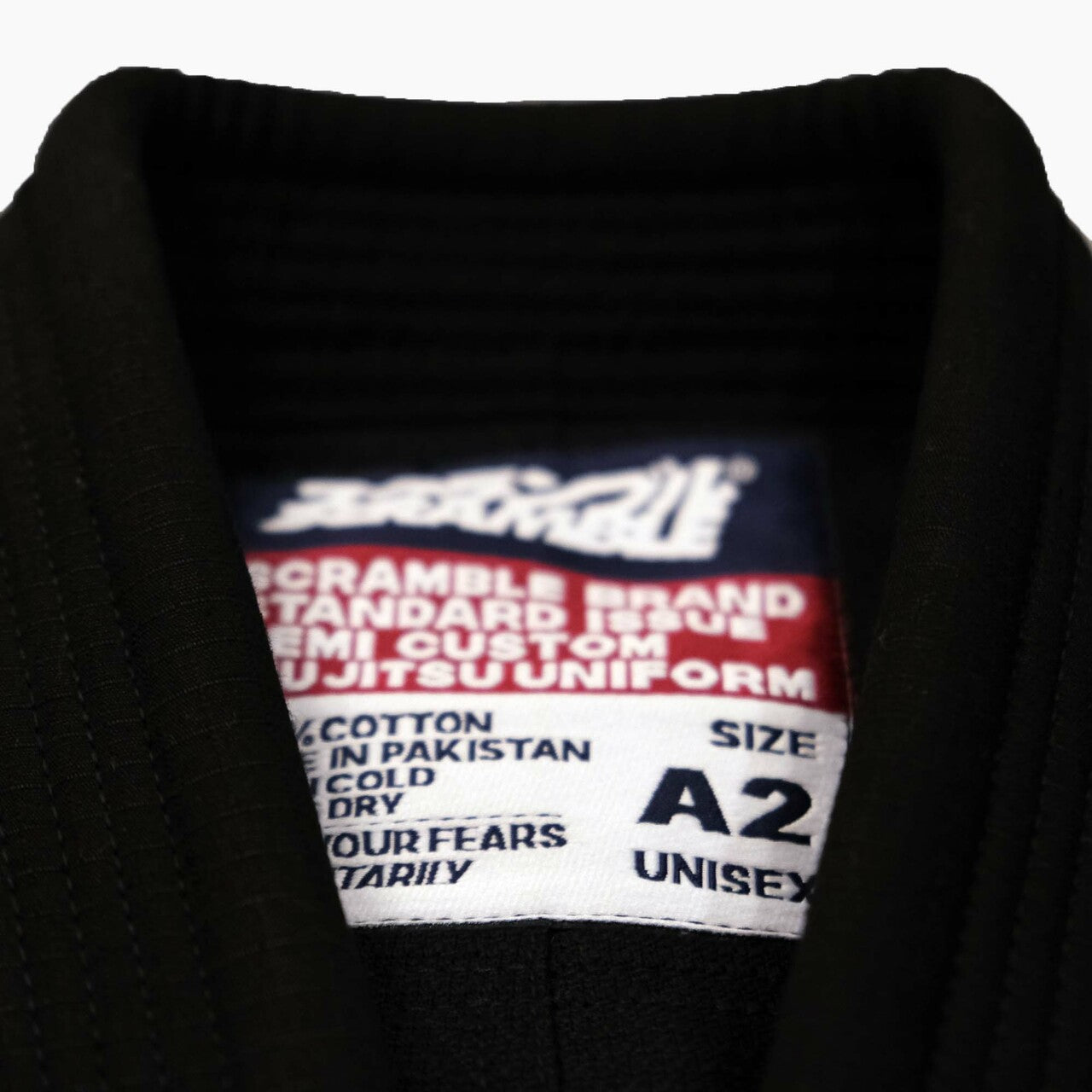 Scramble Standard Issue V3 Jiu Jitsu Gi - Black