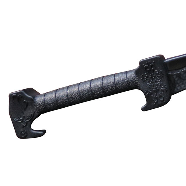 Black Polypropylene Full Contact Warrior Spartan Sword - TT