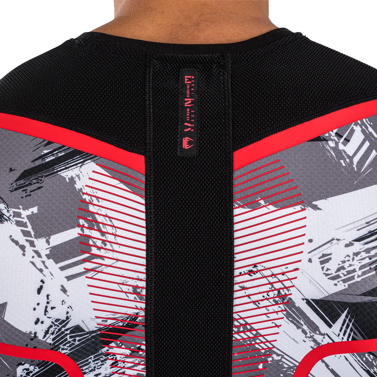 Venum Electron 3.0 MMA Short Sleeve Rashguard - Camo Grey