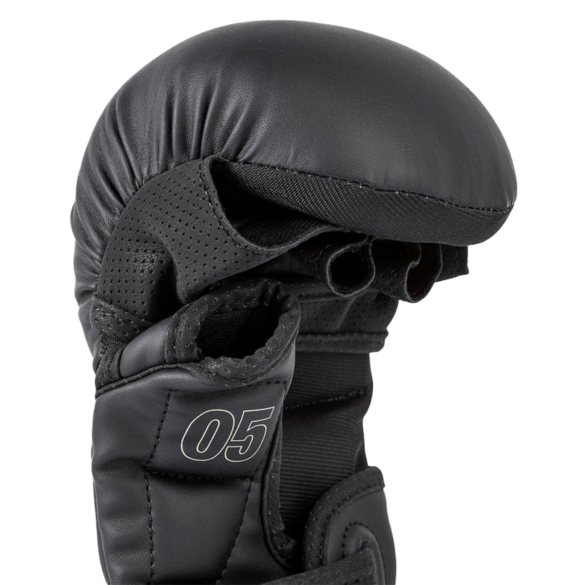 Venum MMA Impact Evo 7oz Sparring Gloves - Black/Black