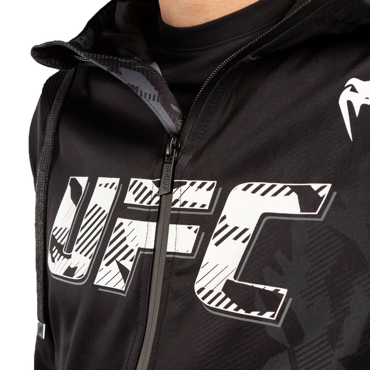 Venum x UFC Authentic Fight Week Polyester Hoodie - Black