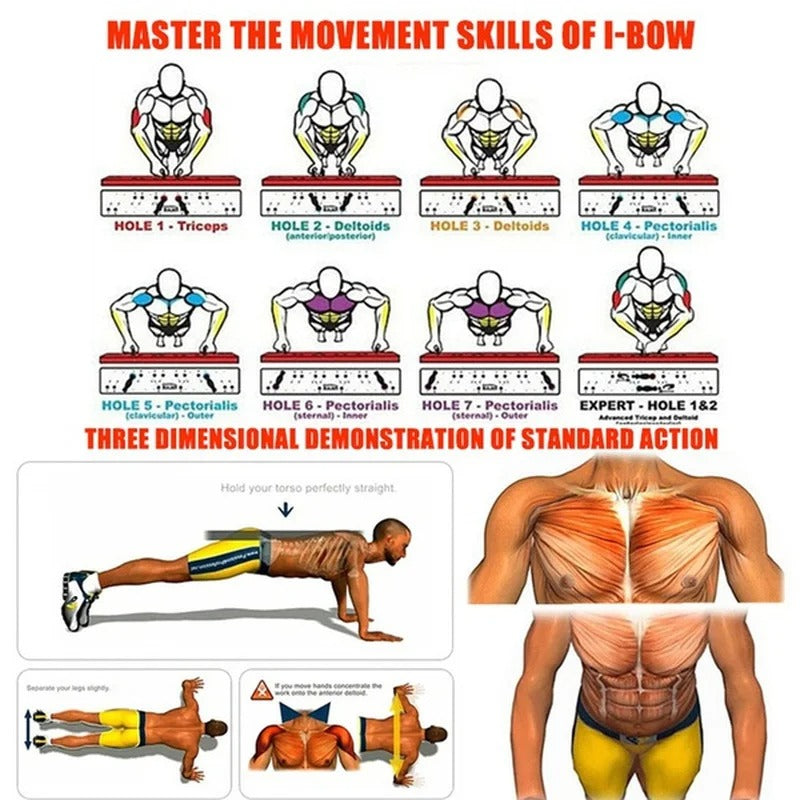 Multi Function Push Up Board