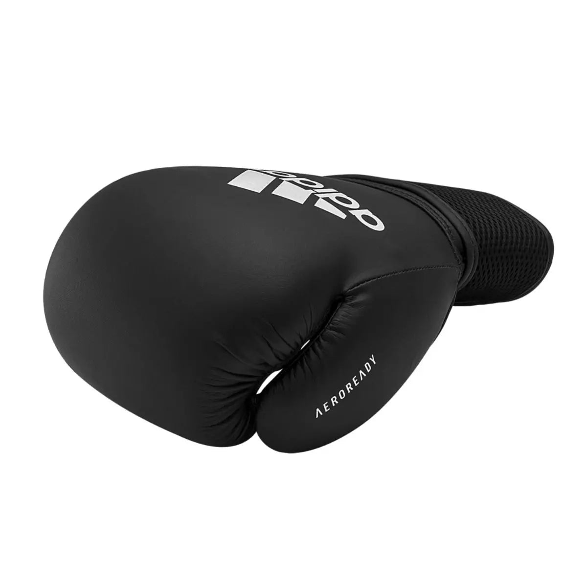 Adidas Hybrid 25 Mesh Boxing Gloves - Black