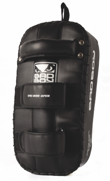 Bad Boy Premium Muay Thai Kick Pad  - Black/White ( Singles )