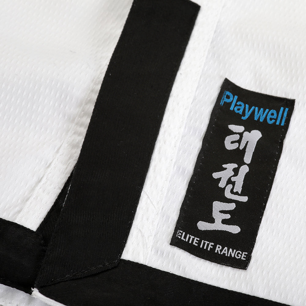 ITF Taekwondo Diamond Elite Black Belt Suit
