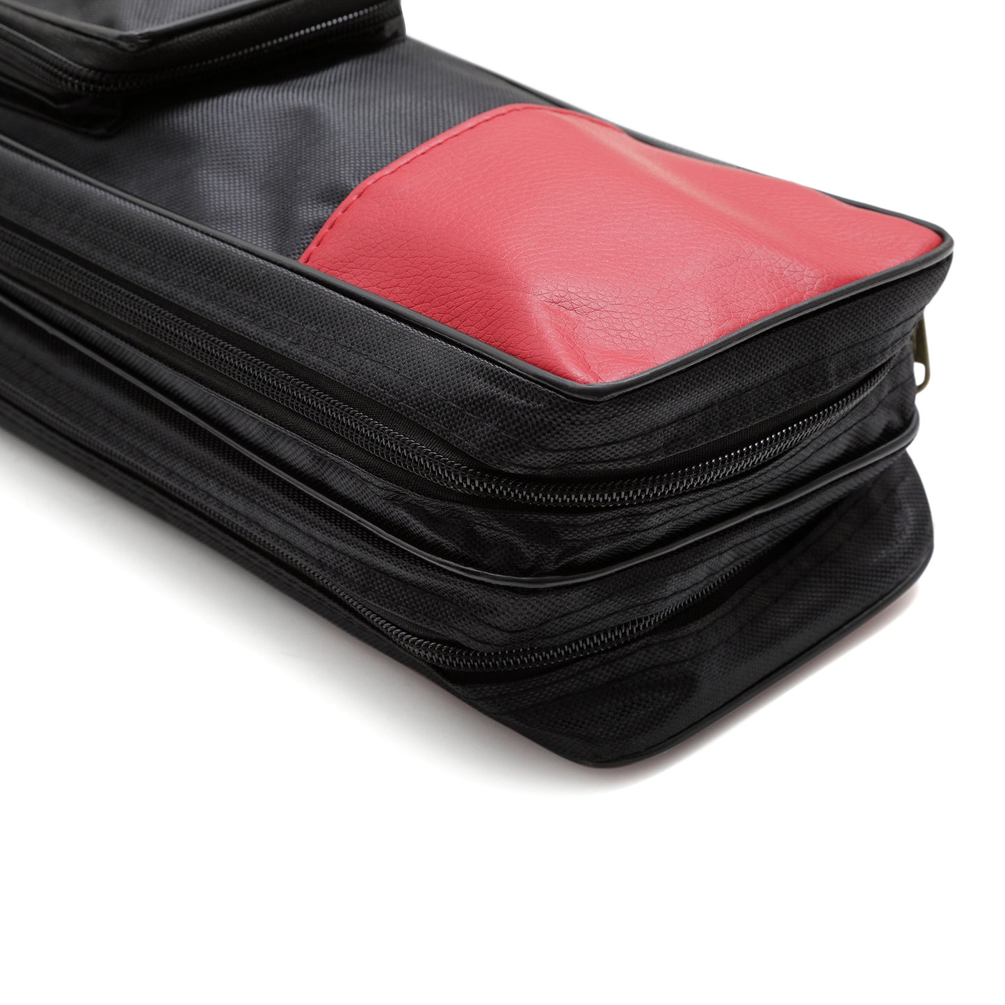 Playwell Double Universal Nylon Sword Case -Black / Red  kanji