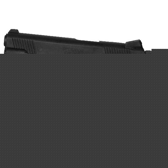 Realistic TP Rubber Hand Gun  W/ Removable Magazine