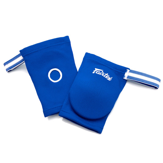 Fairtex Competition Muay Thai Elbow Pads - Blue