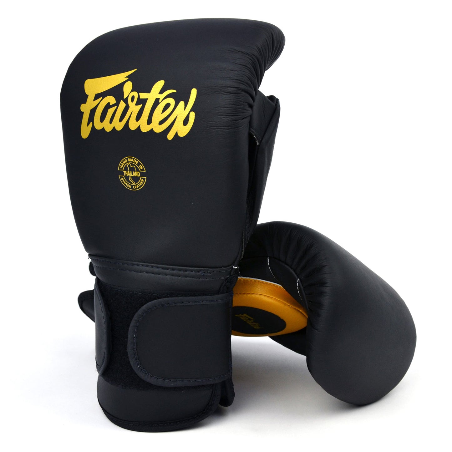 BGV13 Fairtex Coaching Sparring Gloves Black-Gold