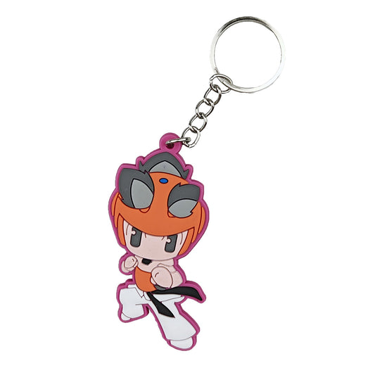 Childrens Taekwondo Rubber Key Chain ( H555 )