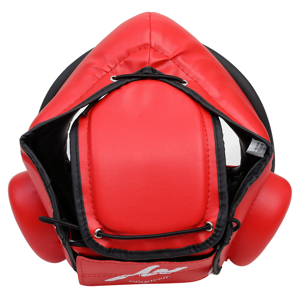 Kudo Red Headguard: Full Mask