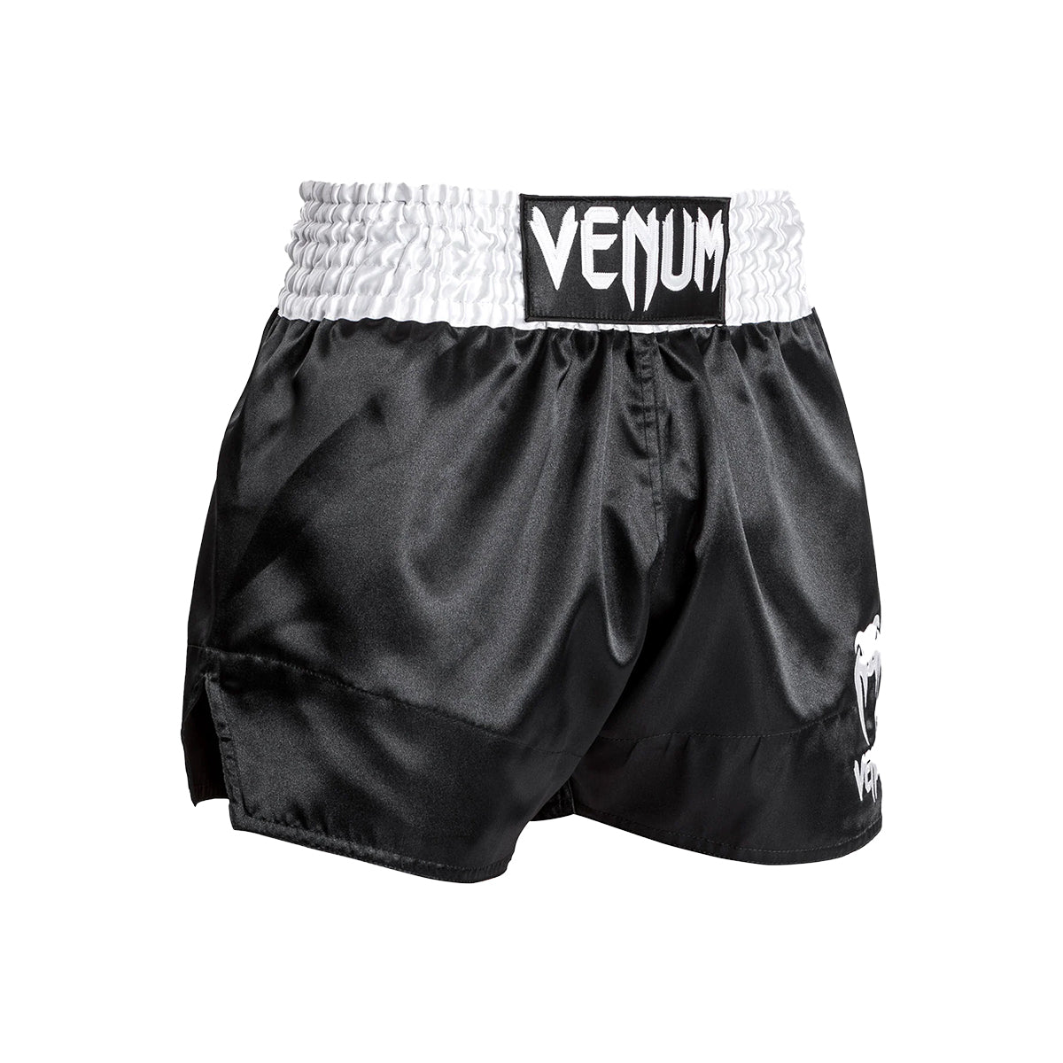 Venum Classic Muay Thai Shorts  -  White/Black